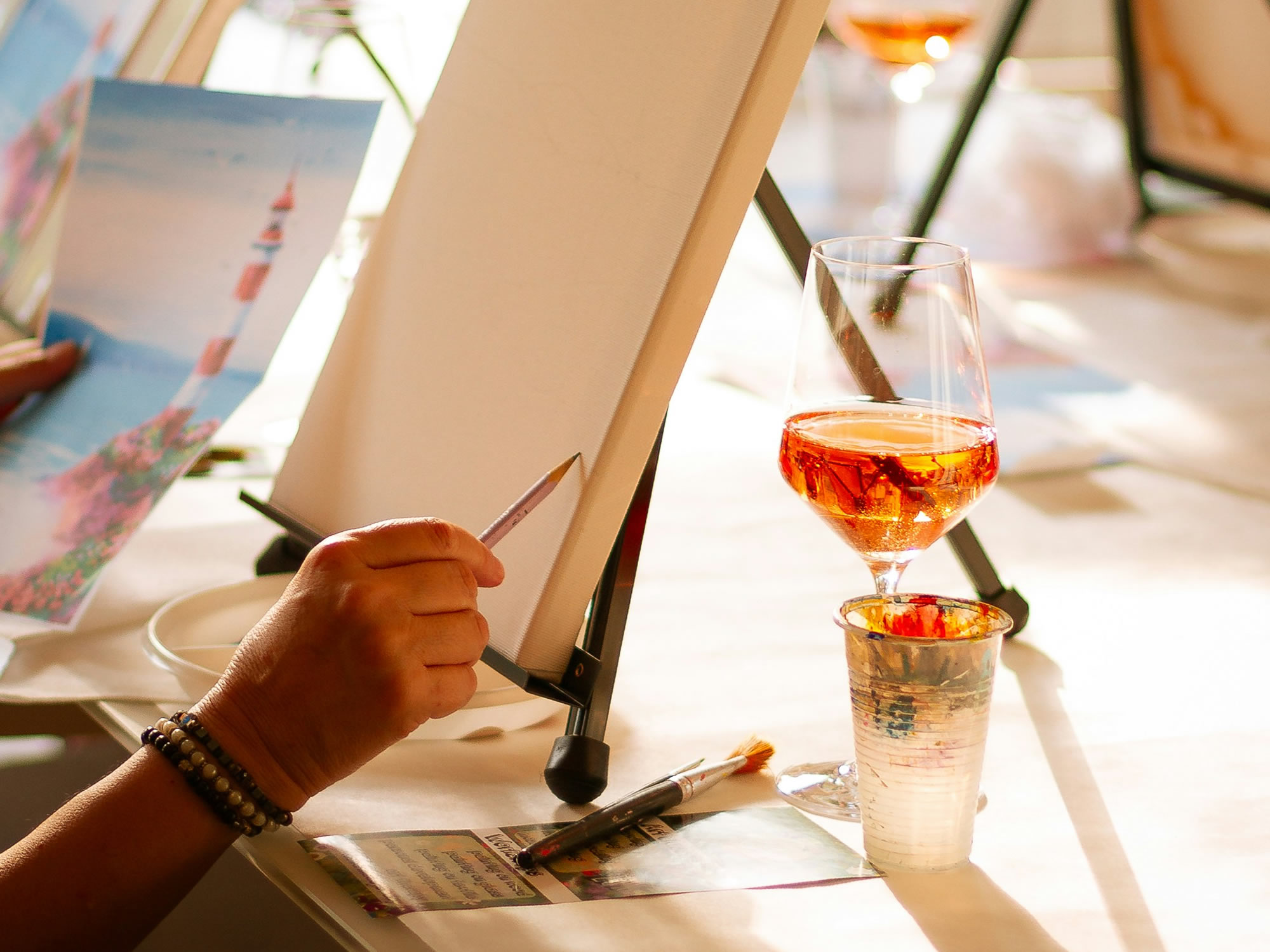 Sip and Paint Evening